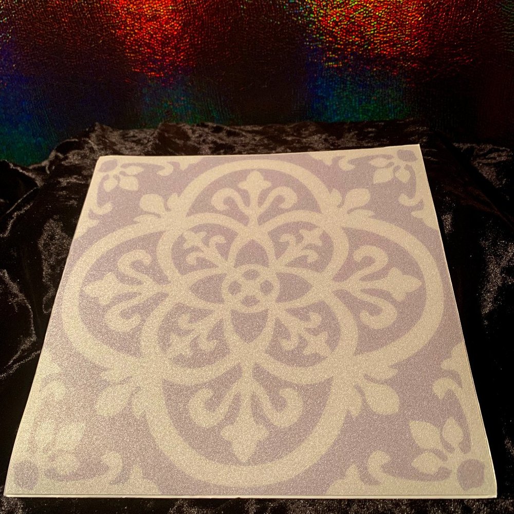 Vinyl Adhesive Faux Tile Squares